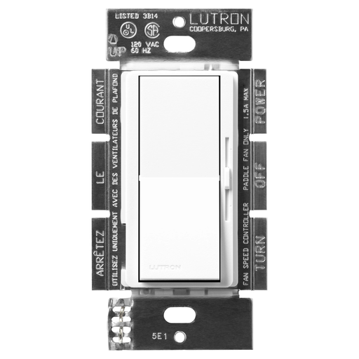 Product image for LUT DVSCFSQ-F-BW DIVA 1.5A FAN 3WY