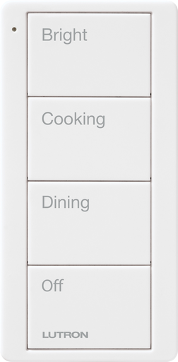 Product image for Lutron PJ2-4B-GWH-P02 PICO 4B KITCHEN
