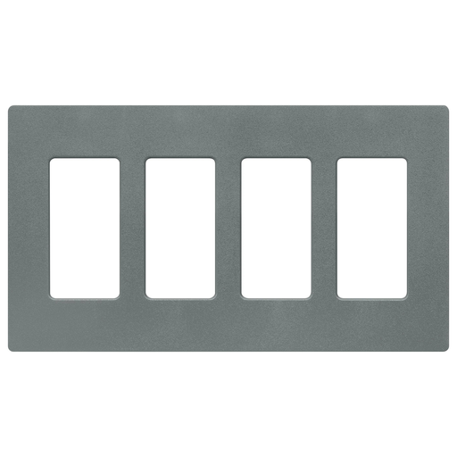 Product image for LUT SC-4-SL SATIN WALLPLATE 4G SL