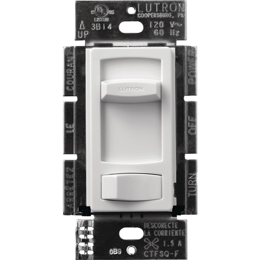 Lutron CTFSQ-F-WH 1.5 Amp Quiet Fan Speed Control Product image for Lutron CTFSQ-F-WH 1.5 Amp Quiet Fan Speed Control