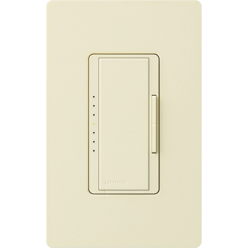 Product image for Lutron MALV-1000-AL 800 W 120 Volt Almond 1-Pole/Multi-Location Magnetic Low Voltage Digital Fade Dimmer