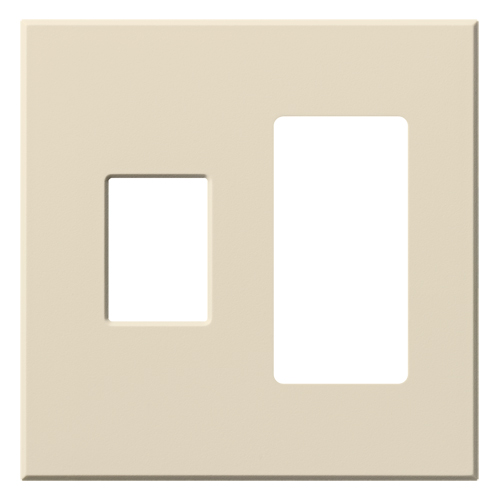 Product image for Lutron VWP-2CR-LA VAREO WALLPLATE 2GNG