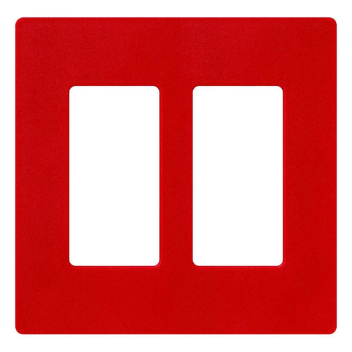 Product image for Lutron SC-2-HT 2-Gang Hot Polycarbonate Standard Designer Wallplate