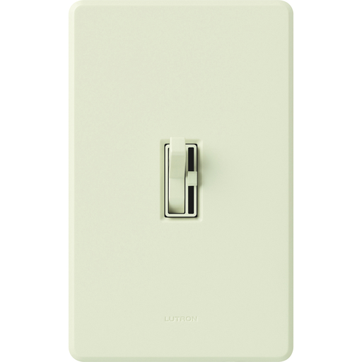 Product image for Lutron AYF-103P-LA 120 VAC Glass Light Almond 1-Pole Preset Dimmer