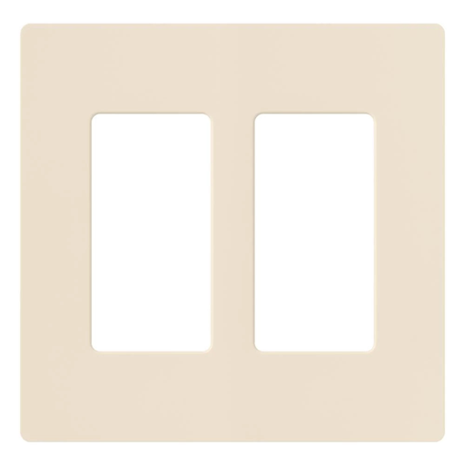 CW-2-LA - CLARO WALLPLATE 2 GNG LIGHT
