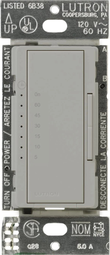 Product image for Lutron MA-T51MN-GR MA TIMER 1H 3-5A ML