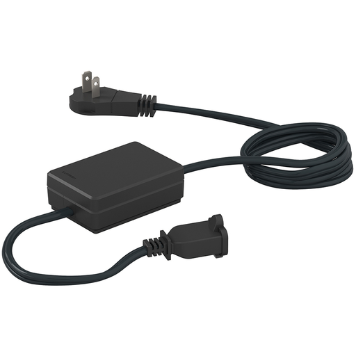 Product image for Lutron Electronics RR-15APS-1-MN 0.3 W 120 Volt 15 Amp Midnight Plug-In Appliance Module