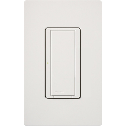 Product image for Lutron MRF2S-8ANS120-WH Wireless Dimmer Switch, 8A Lighting / 5.8A Fan, Vive Maestro - White