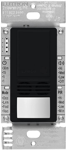 Product image for Lutron MS-B102-BL MAESTRO 1-CIR DT OCC