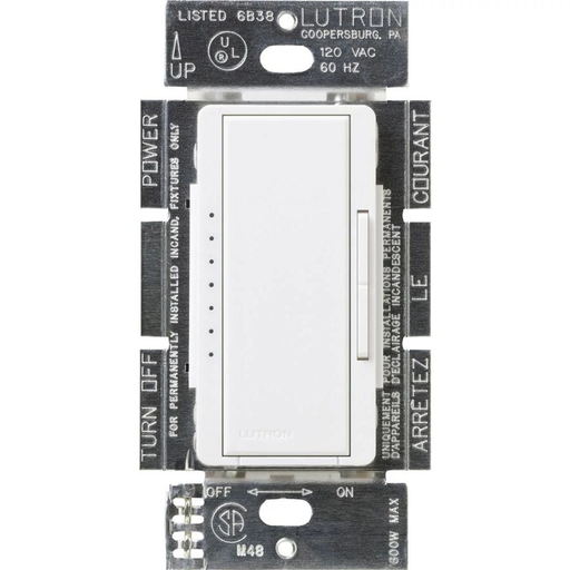 MAELV-600-WH - 600W ELECTRIC LOW VOLTAGE DIMMER WH