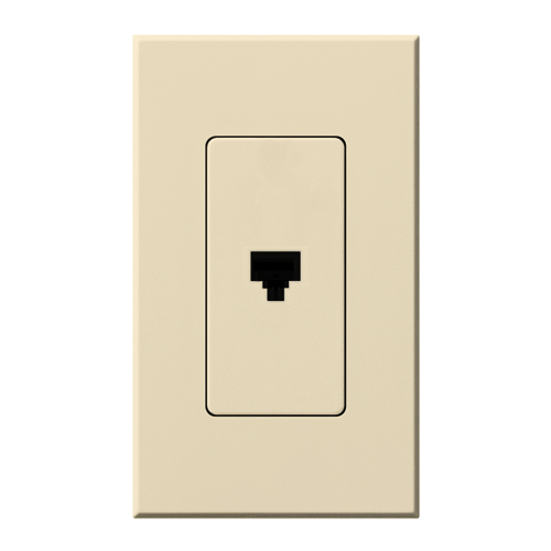 Product image for Lutron NT-PJ-BE NOVA T PHONE JACK BEIG
