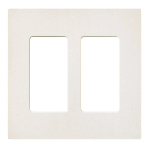 SC-2-BI - SATIN COLOR 2-GANG WALLPLATE BISCUIT
