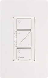 Product image for Lutron PD-10NXD-WH 1000 W 120 Volt White 1-Pole/Multi-Location Dimmer