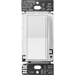 Lutron STCL-153M-WH Sunnata LED+ Dimmer, Multi Location, White