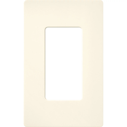 Product image for Lutron SC-1-BI Satin 1-Gang Wallplate