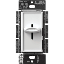 Product image for Lutron SFSQ-FH-WH 1-Pole 1.5 Amp 120 VAC 3-Speed White Slide to Off Fan Speed Controller