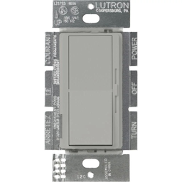 Lutron DVSTV-IV Diva 0-10V Control for LED Driver & Fluorescent Ballast, 1Pole/3Way, 120/277V - Ivory