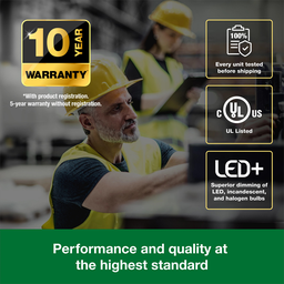 Product image for Lutron DVCL-153PH-BL 150 W 120 Volt Black Dimmable 1-Pole/3-Way Compact Fluorescent/LED Wall Dimmer