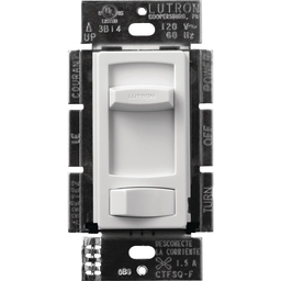 Lutron CTFSQ-F-WH 1.5 Amp Quiet Fan Speed Control