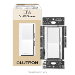 Lutron DVSTV-WH Diva 0-10V Control for LED Driver & Fluorescent Ballast, 1Pole/3Way, 120/277V - White