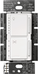 Product image for Lutron MACL-LFQ-WH MACL FAN LIGHT WHIT
