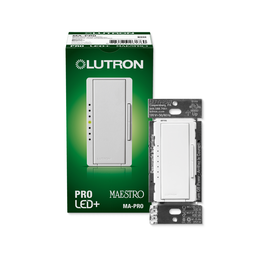 Product image for Lutron MA-PRO-WH MAESTRO PRO LED DIMME