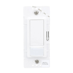 Product image for Lutron MS-OPS6M2-DV-WH Maestro 6 Amp Occupancy Sensor Dual Votage Switch