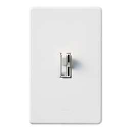 Product image for Lutron AYLV-600PH-WH 120 VAC 600 VA White 1-Pole Magnetic Low Voltage Preset Dimmer