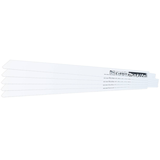 12" All-Purpose Recipro Saw Blade, 10/14TPI, 5/pk