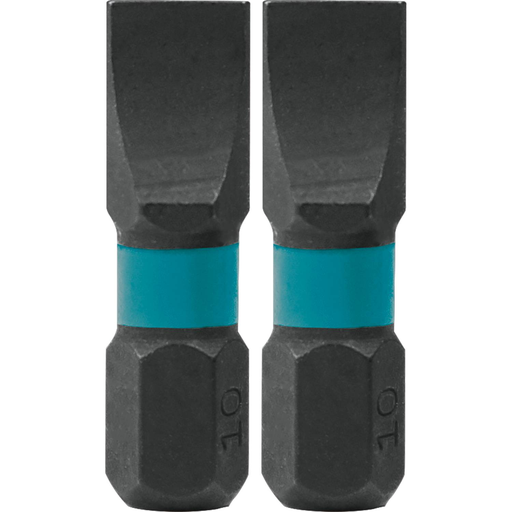 ImpactX™ #10 Slotted 1″ Insert Bit, 2/pk