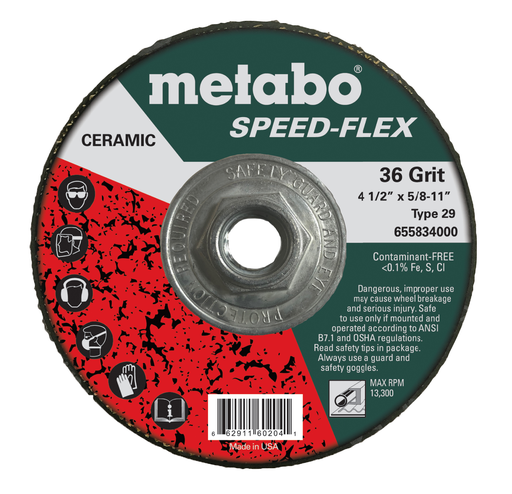 4 1/2" Speed-Flex 36 5/8-11 T29