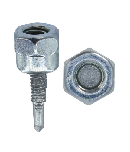 Product image for Cully 61164 1/4-14 x 1" Sammys® for Steel, Vertical Mounting, 1/2" Rod, Model #DST 2.0