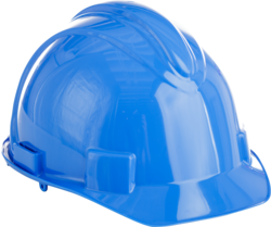 Product image for Cully 29434 Charger™ Hard Hat, OSHA Compliant, Blue