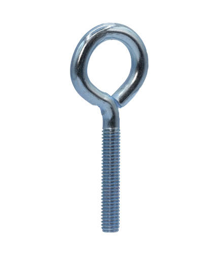 Product image for Cully 64348J 3/8 x 3" Eye Bolts, With Hex Nuts, Zinc Plated