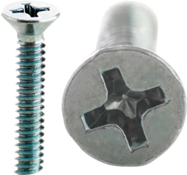 Product image for Cully 50125SSJ 6-32 x 1-1/2" Machine Screw, Flat Head, Phillips, Type 18-8 Stainless Steel