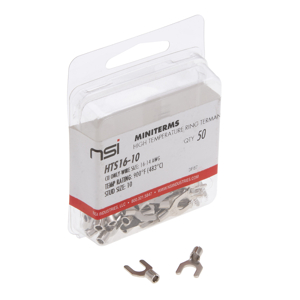 Product image for NSI HTS16-10 16-14 High Temp Spade