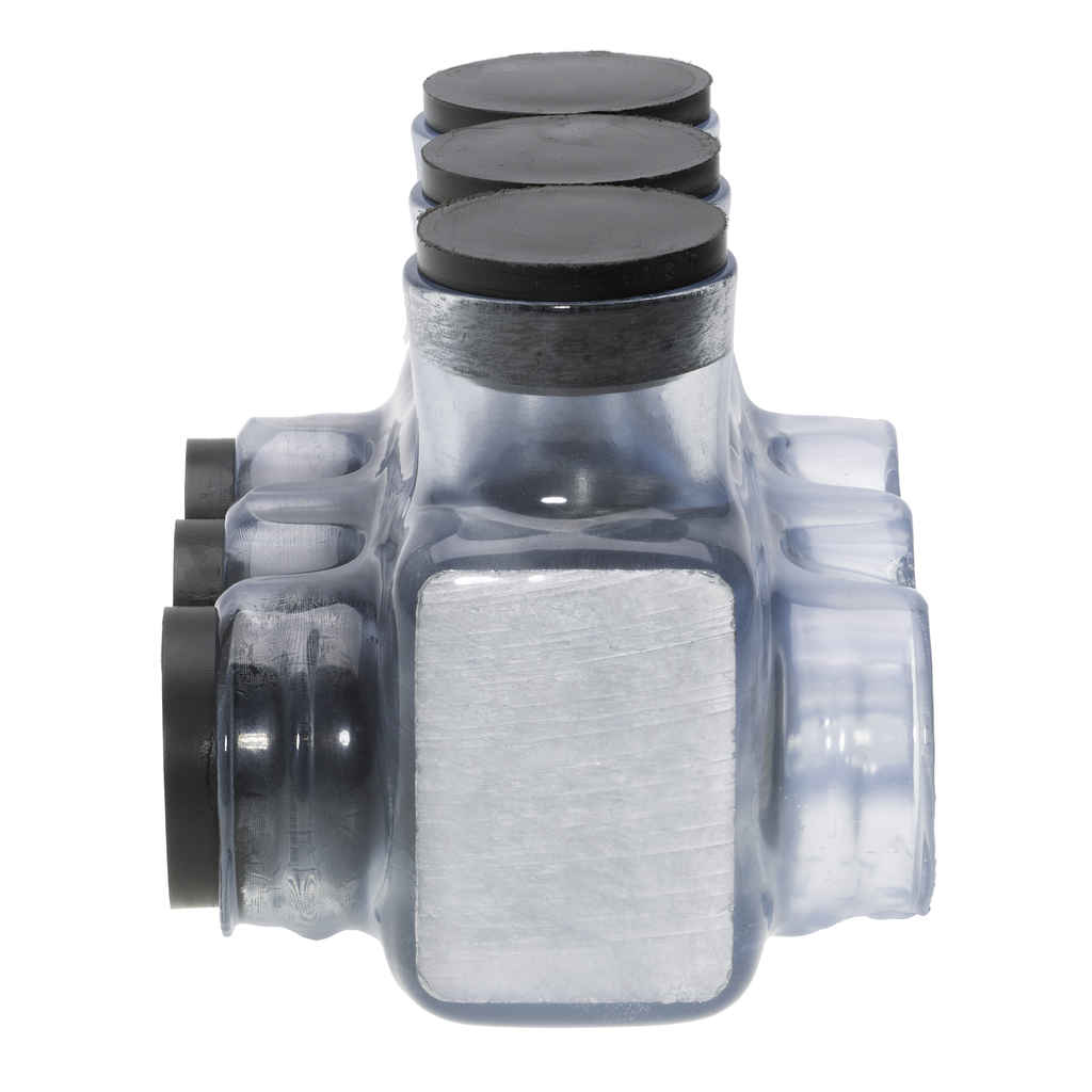 Mayer-DDS-3-Port Clear Multi-Tap Pre-Insulated Connector, 500 MCM - 4 AWG-1