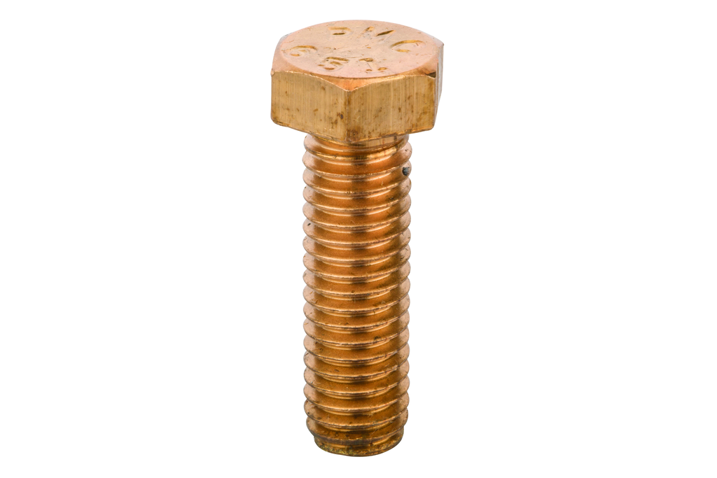 Product image for NSI HB605 Bronze Bolt 3/8" X 1-1/4"