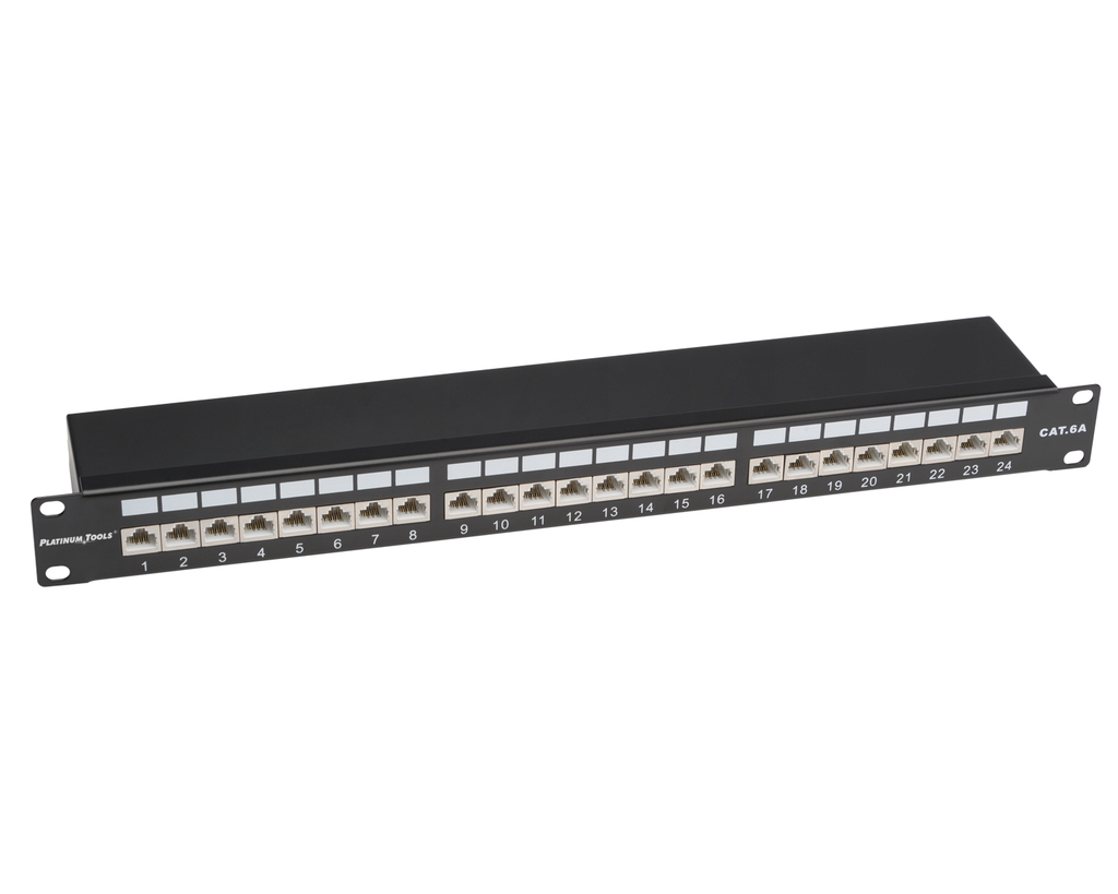 Product image for PLATINUM 675-24C6AS Patch Panel 24