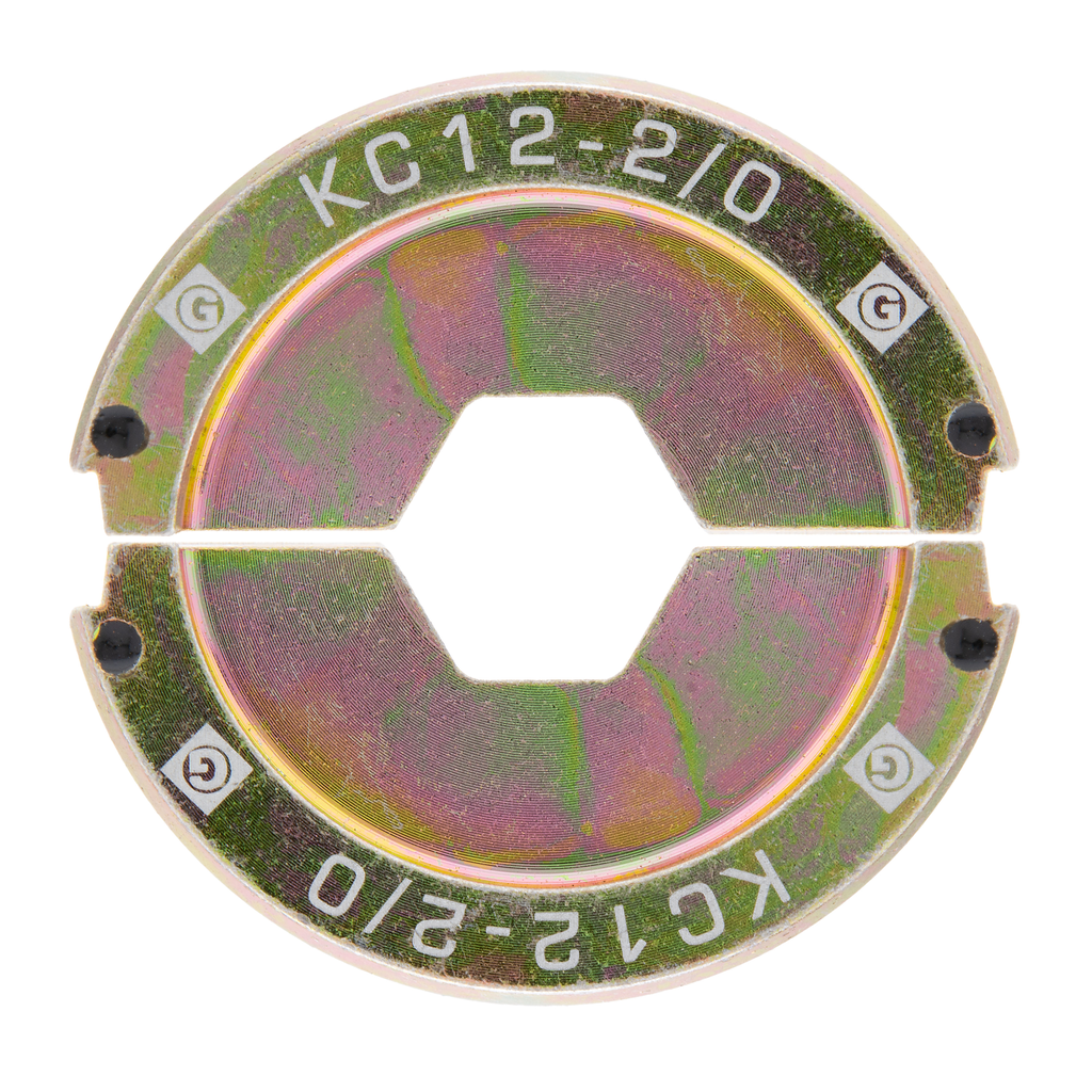 Product image for NSI KC12-2/0 U-Type Die #2/0 AWG Co