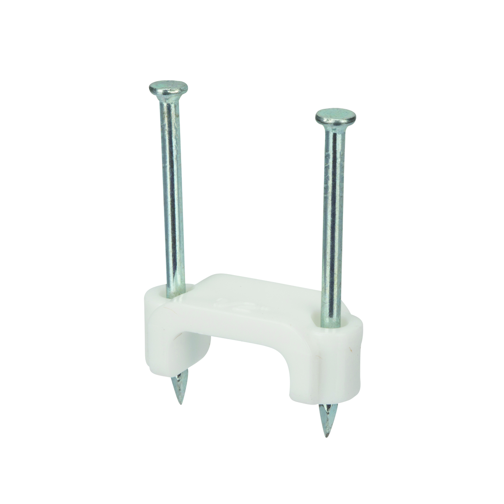 Product image for NSI PNC-492W Poly Nail Clip Romex 1