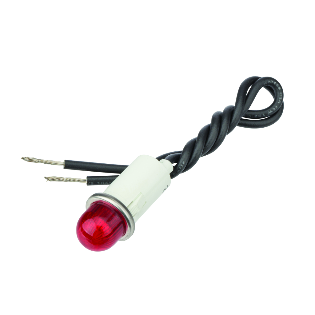 Product image for NSI 79920LW Red Indicator Light 208