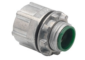 Mayer-DDS-Rigid to Enclosure Die Cast Zinc Insulated Threaded Hub 1/2"-1