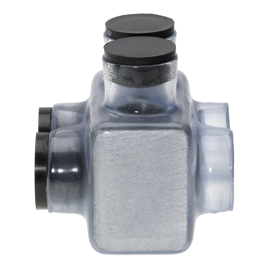 Mayer-DDS-2-Port Clear Multi-Tap Pre-Insulated Connector, 750 MCM - 1/0 AWG-1