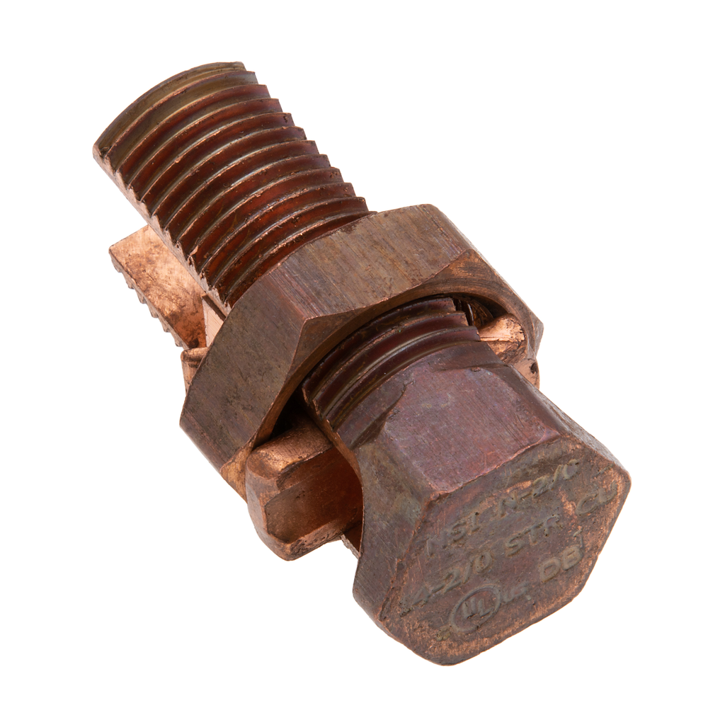 Product image for NSI N-2/0 2/0 AWG Copper 2-Conductor Split Bolt Connector