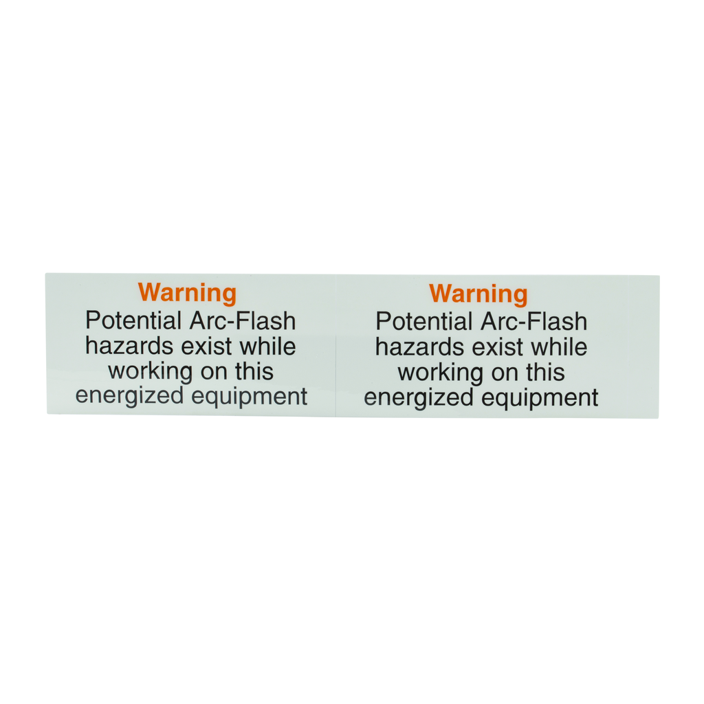 Product image for NSI VL-7 Warning - Potential Arc Fl