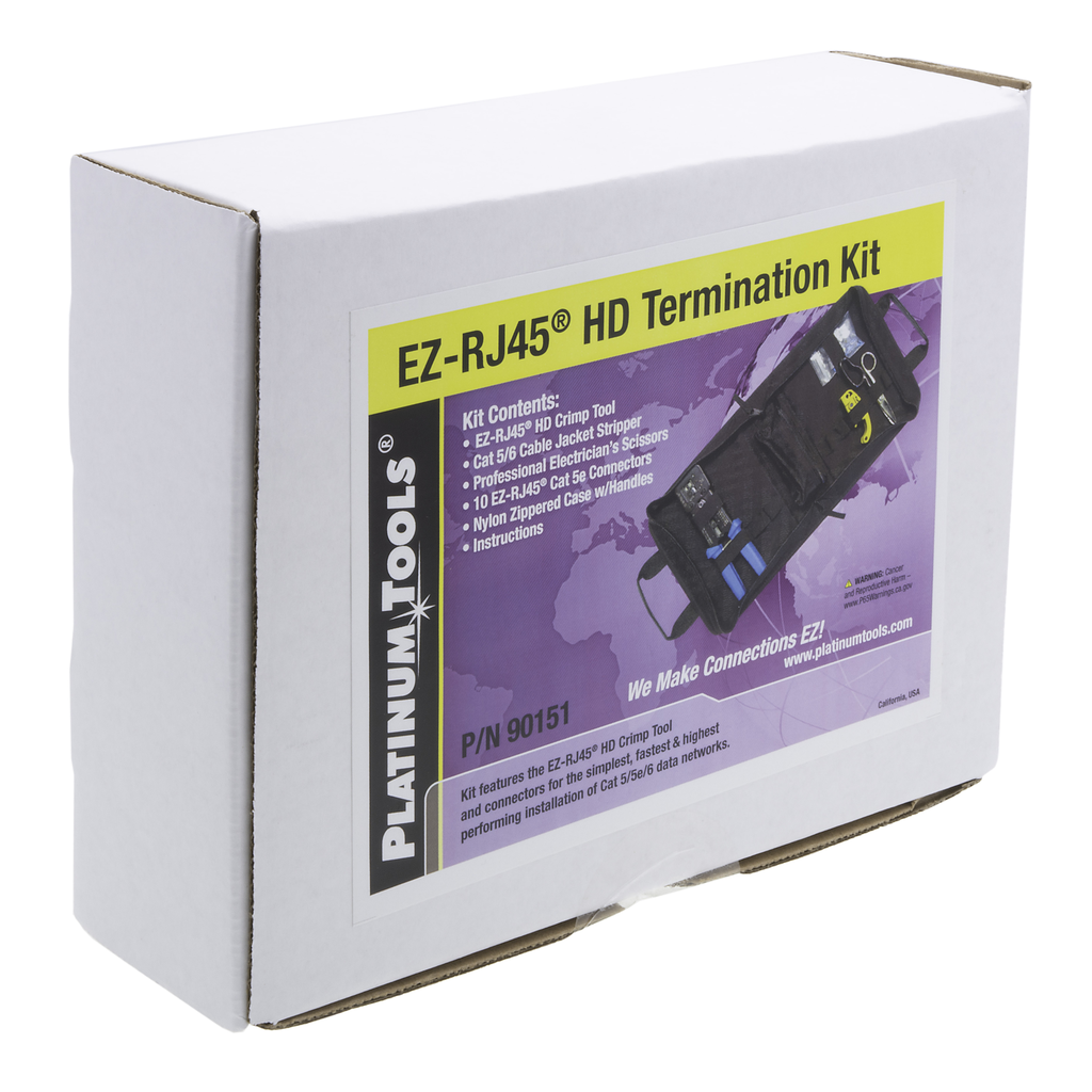 Product image for PLATINUM 90151 EZ-RJ45 HD Basic Ter