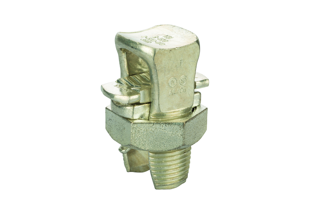 Product image for NSI N-350SP 350 MCM Tinned Copper 2-Conductor General Purpose Split Bolt Connector