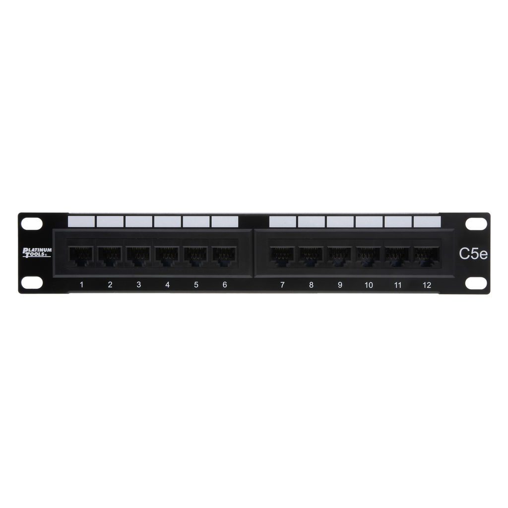 Product image for PLATINUM 650-12C5 Patch Panel 12 Po