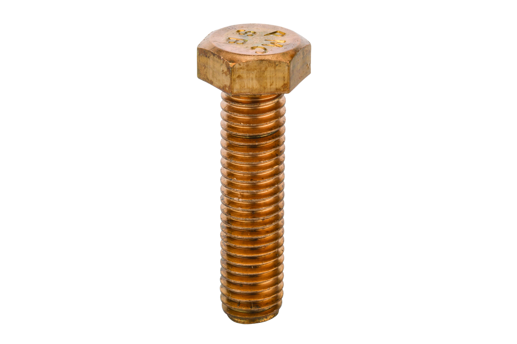 Product image for NSI HB807 Bronze Bolt 1/2" X 2"